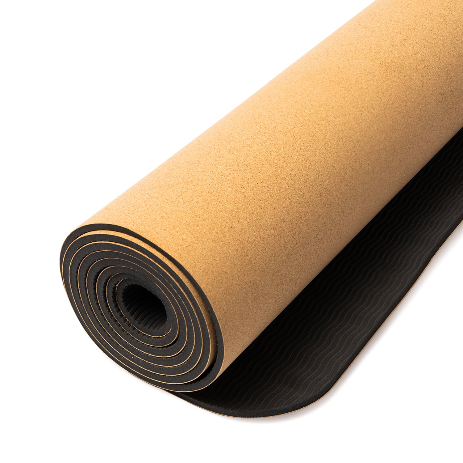 Yogi & Yogini Yoga Mat Kork / TPE Line Art Lotus - 5