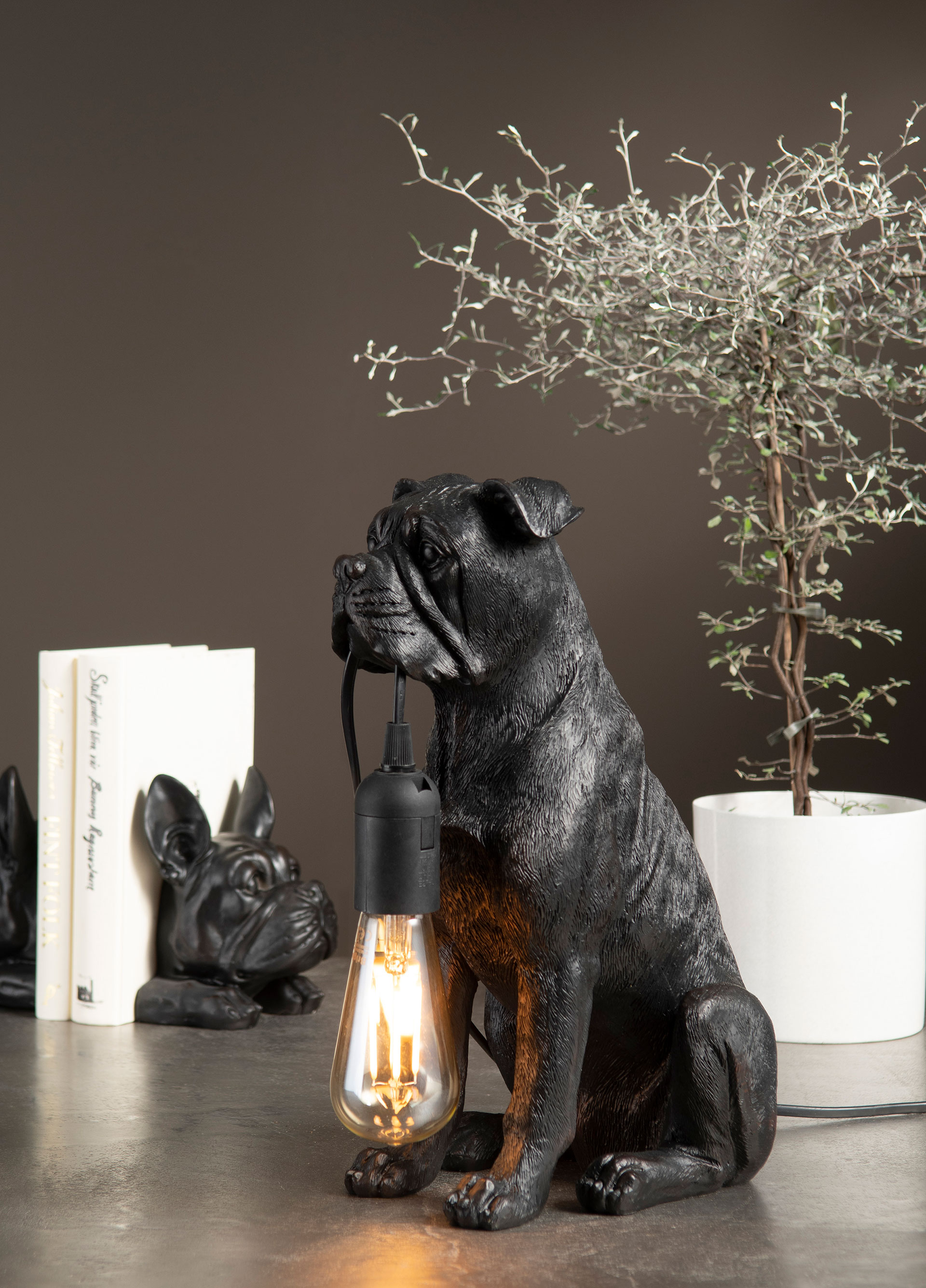 Lampa hund svart - 2