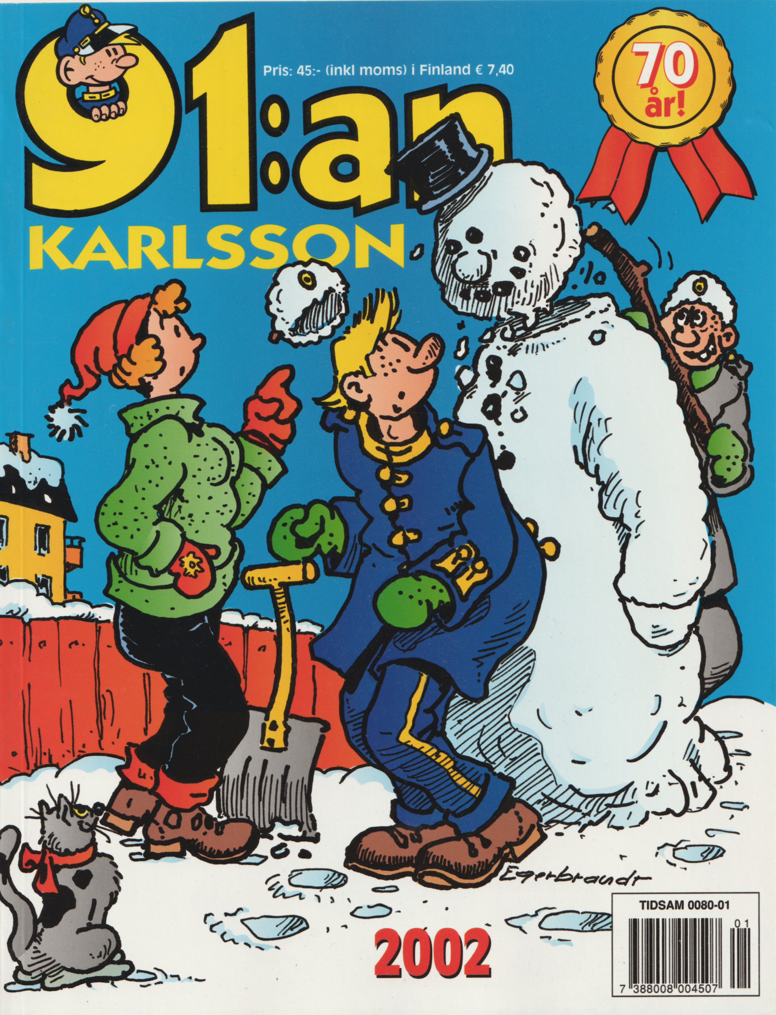 91:an Julalbum 2002, begagnad