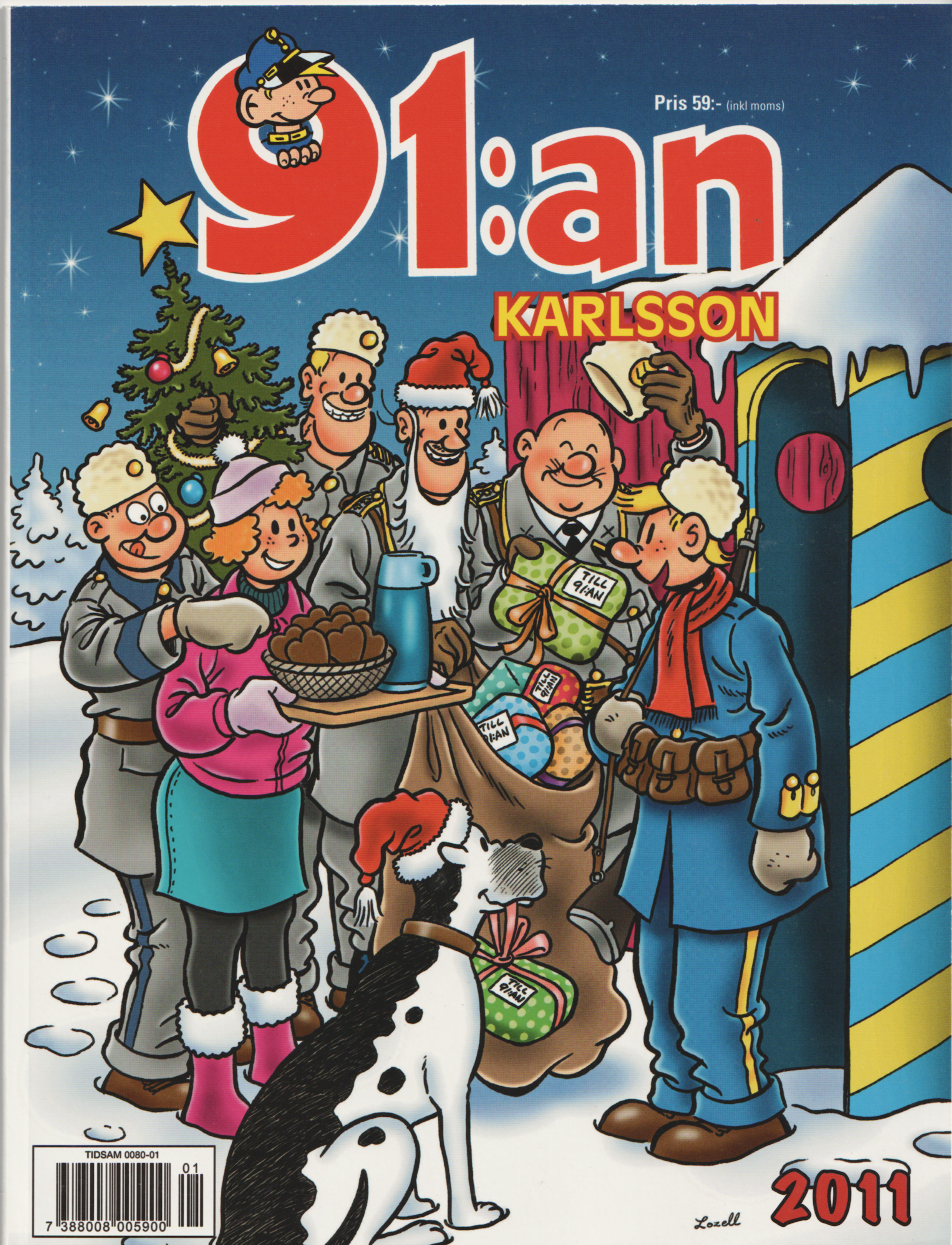 91:an Julalbum 2011, begagnad