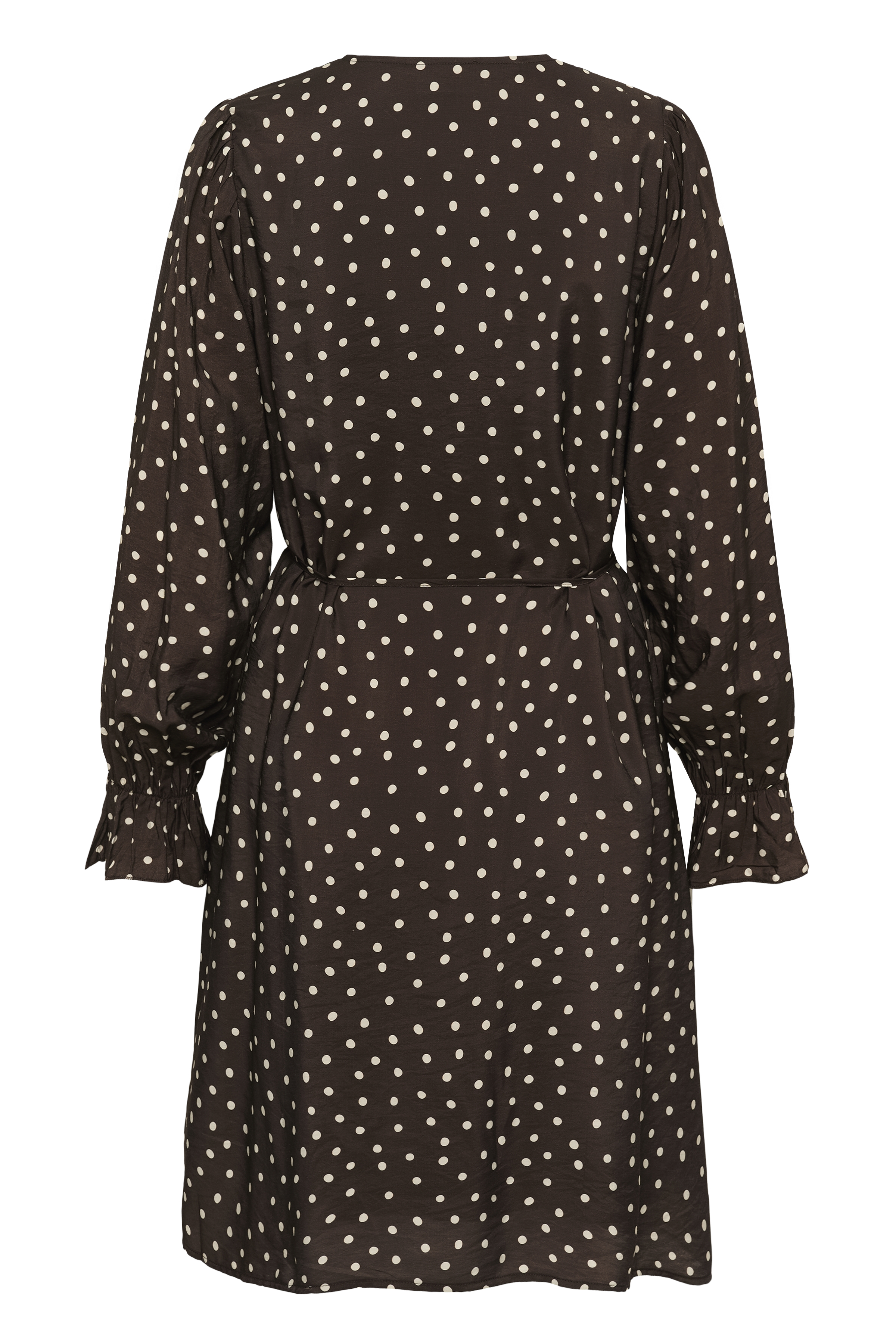 KAdotte Dress Coffee Bean Prickig kort klänning - 6