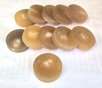 Buffelhorn Coin - blond