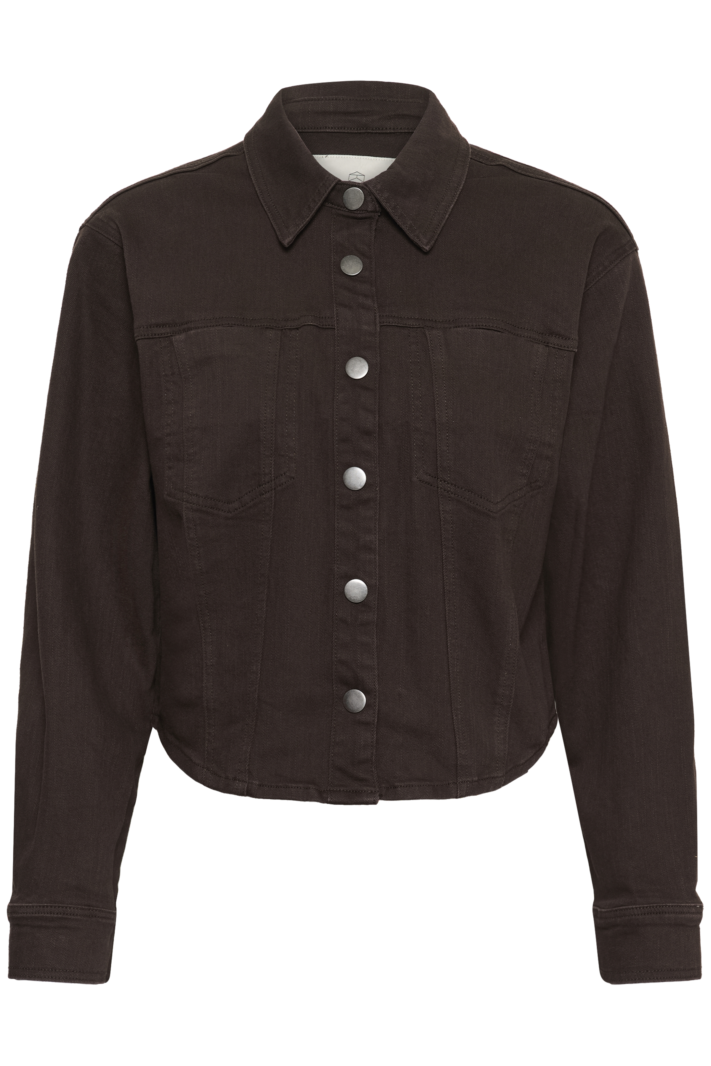KAbrook Shirt Coffee Bean Brun Jeansskjorta - 8