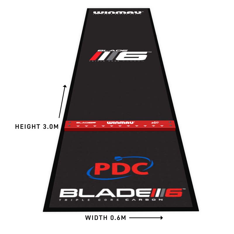 Winmau Pro Zone Precision Blade 6 Soft Feel Dartmatta & Integrerad Oche - 3