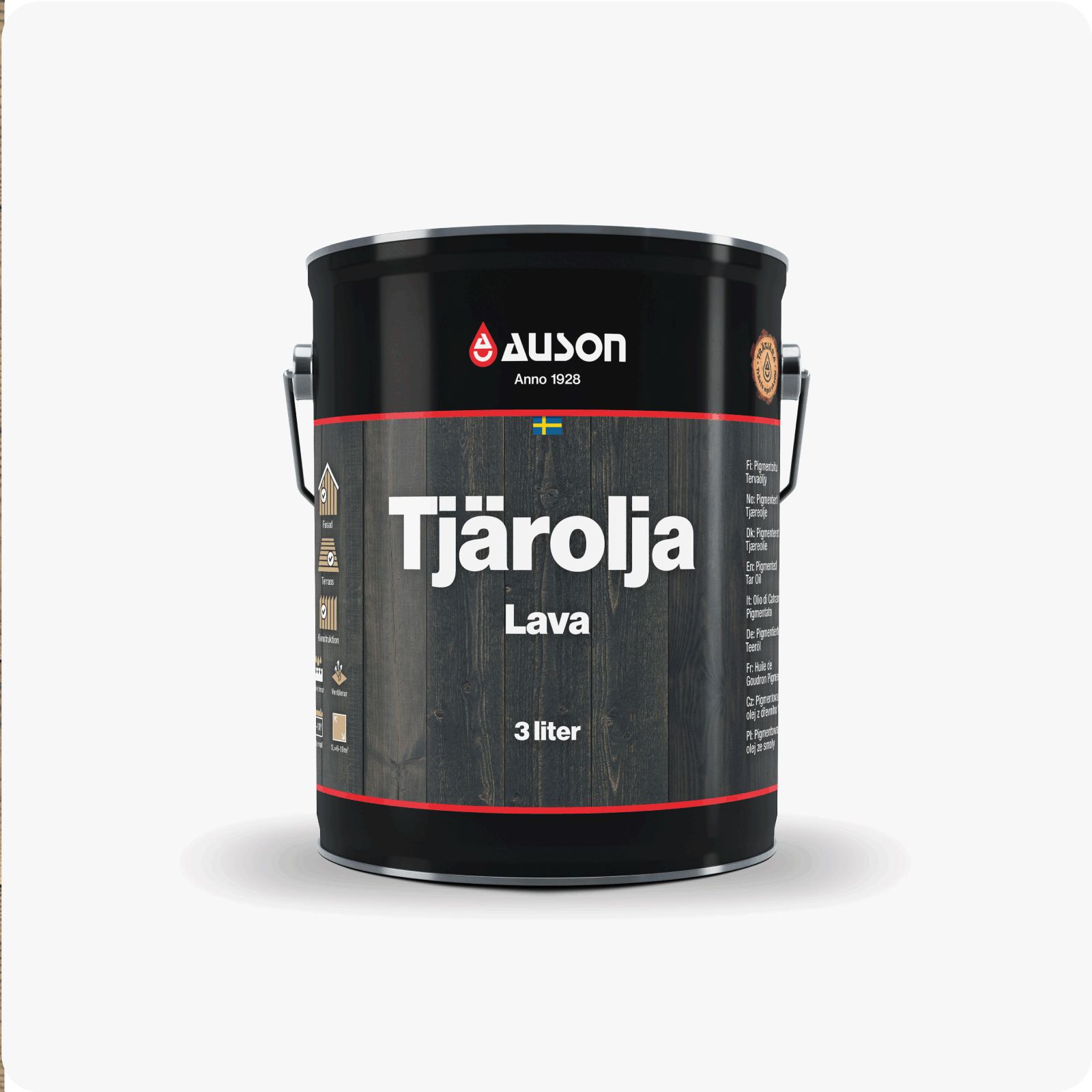 TJÄROLJA AUSON, Lava