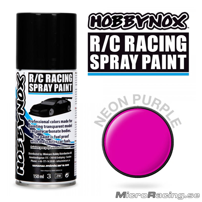 HOBBYNOX - Spray Färg, Neon Lila, 150ml