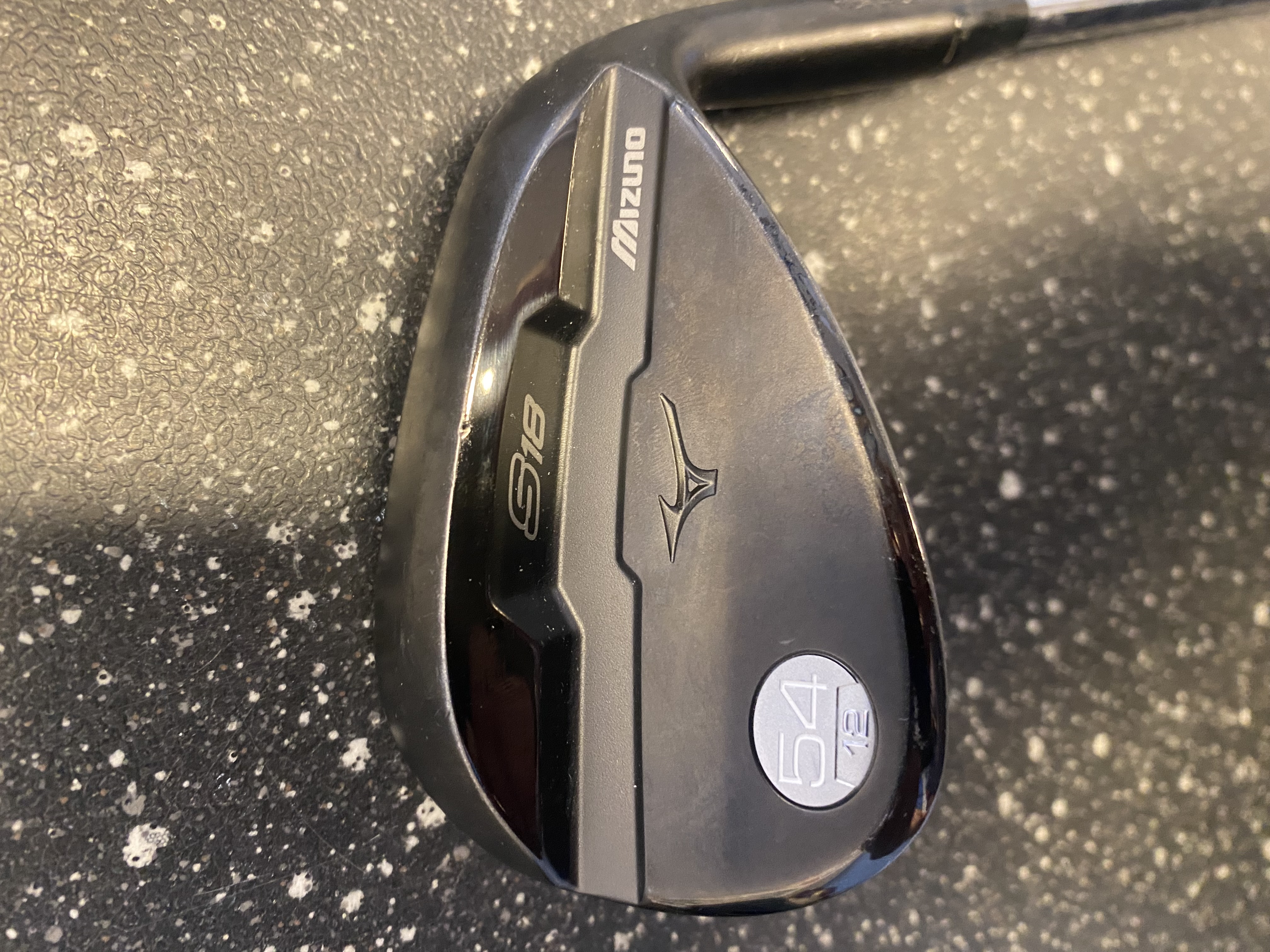 Mizuno S18 Black  54 grader