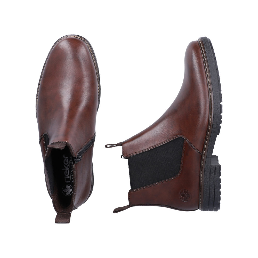 Rieker Herrboots fleecefodrad Brun - 8