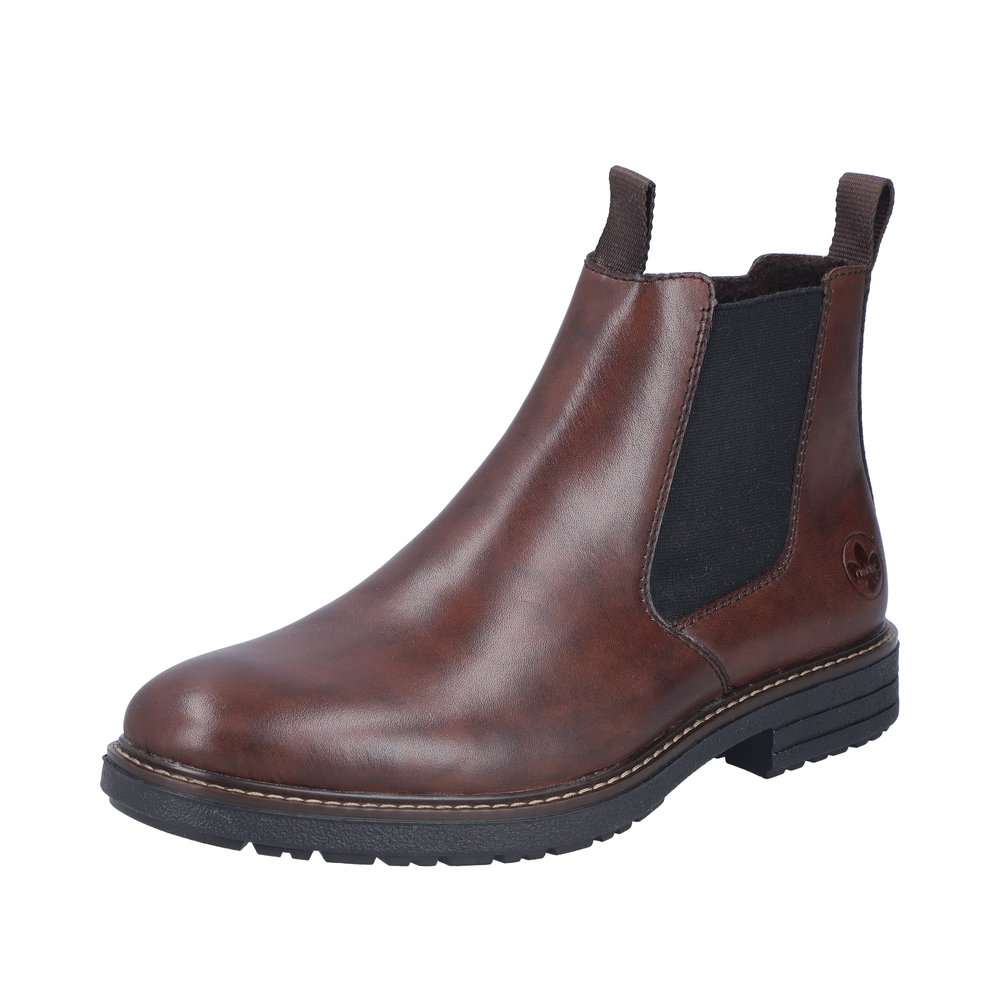 Rieker Herrboots fleecefodrad Brun