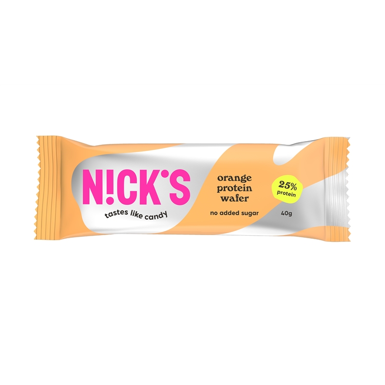 Proteiinivohvelipatukka Nick's appelsiin