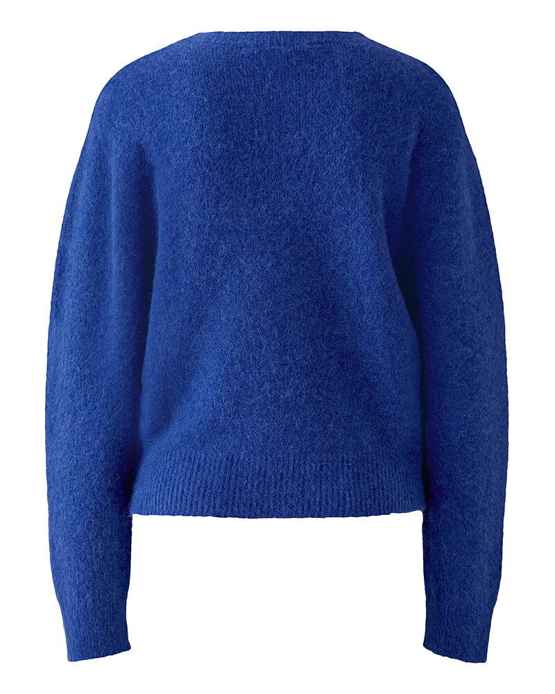 Jumper alpackablandning  kornblå