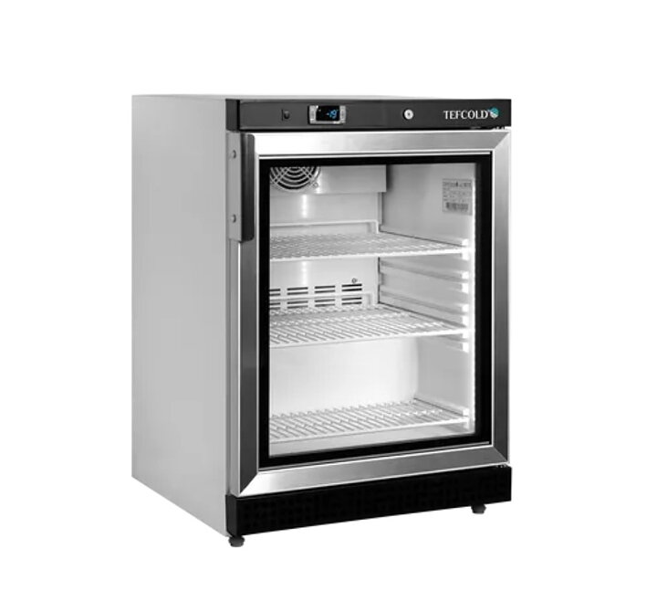 Displayfrys UF200VG, ventilerad kylning