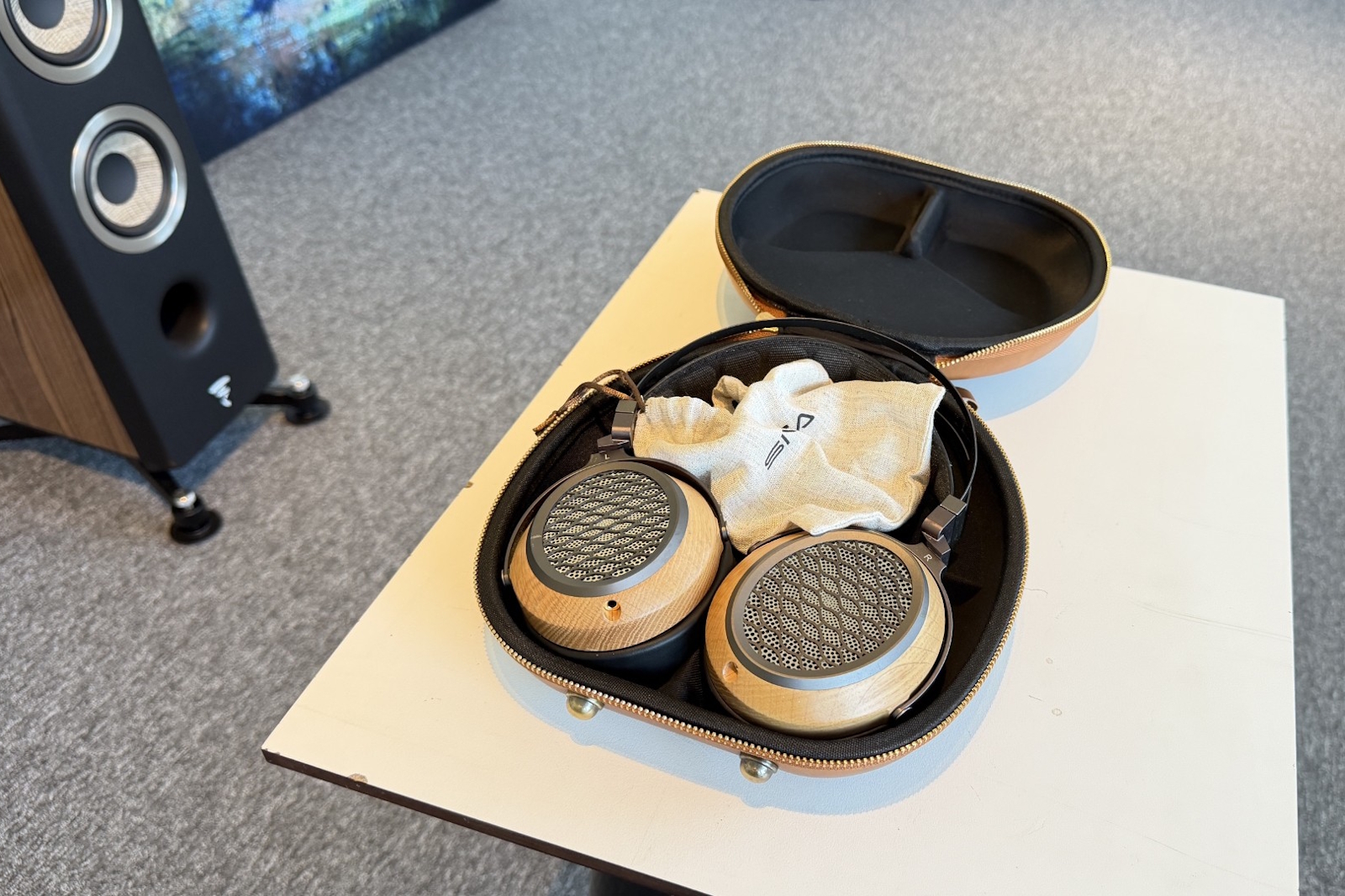 Sivga Audio P2-Pro öppen planar magnetic over-ear hörlur - Beg - 2