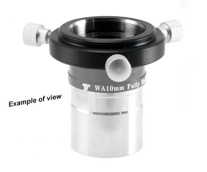 TS-OPTICS ADAPTERRING FÖR OKULARPROJEKTION - MED LÅSSKRUVAR - 2