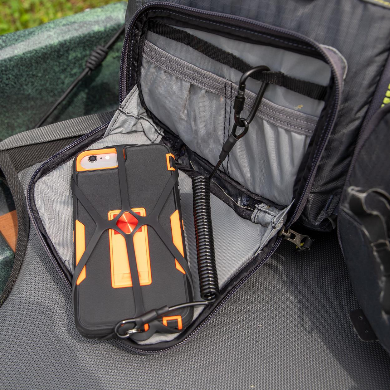 Yakattack Universal-Smartphone-Gurt mit Sicherungsleine, schwarz - 13