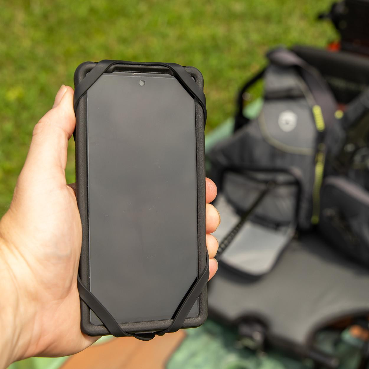 Yakattack Universal-Smartphone-Gurt mit Sicherungsleine, schwarz - 4
