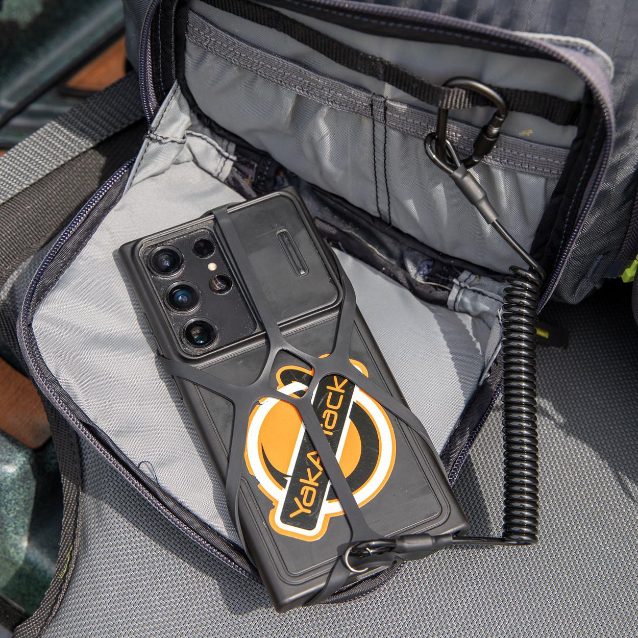 Yakattack Universal-Smartphone-Gurt mit Sicherungsleine, schwarz - 9