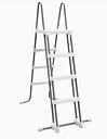 INTEX poolstege för ramhöjd 108-122cm - Grå/vit