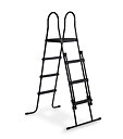 EXIT poolstege för ramhöjd 108-122cm - Svart
