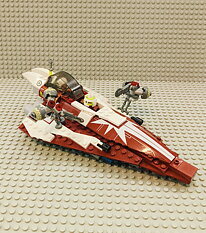 LEGO 7751 Ahsoka's Starfighter and Vulture Droid used