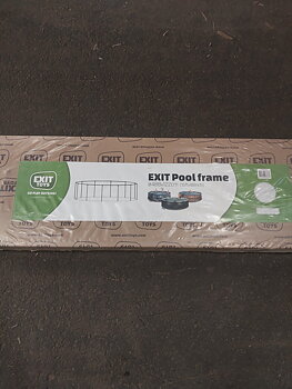 EXIT Poolram 488x122(diameter x höjd) - svart