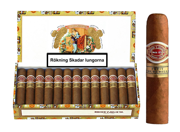 Romeo Y Julieta Petit Churchill Låda 25 st