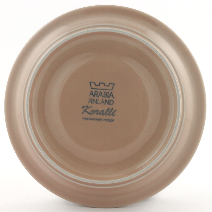 ライヤ・ウオシッキネン  Koralliシリーズ   ピンクのティーカップソーサー  (15cm)  1983年   [サンプル画像]  [送料無料]