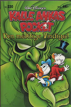 Kalle Ankas pocket 230 Den mäktige Vindigo! begagnad! A2