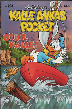 Kalle Ankas pocket 231 Otur, Kalle! begagnad! A2