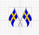Svenska flaggor - Brodyr 90