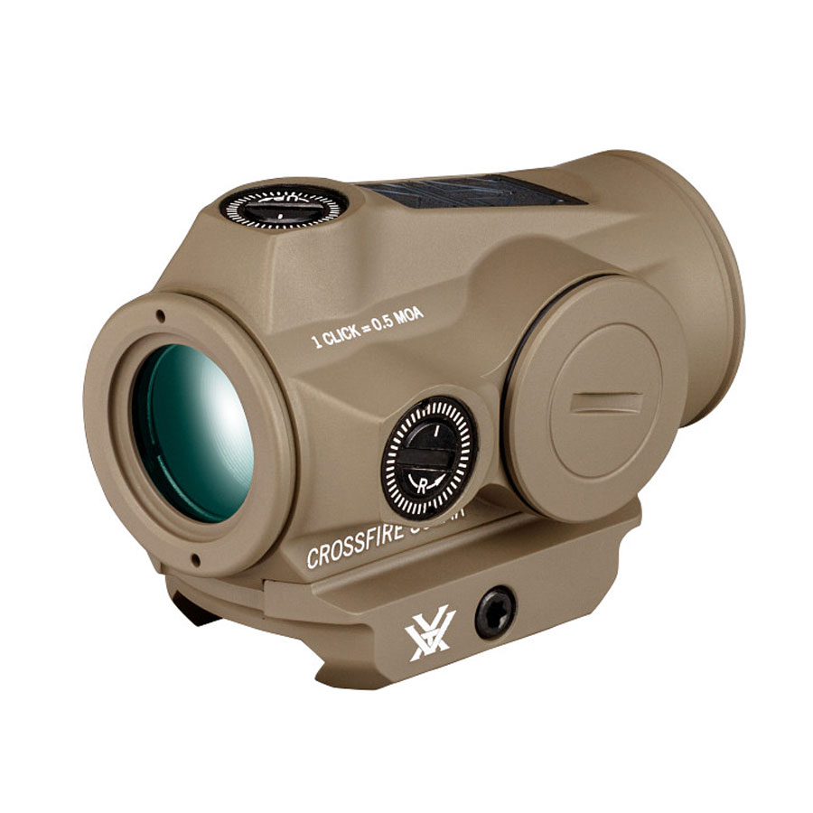 Rödpunktsikte Vortex Crossfire II 2 MOA Solar Red Dot Tan - 3