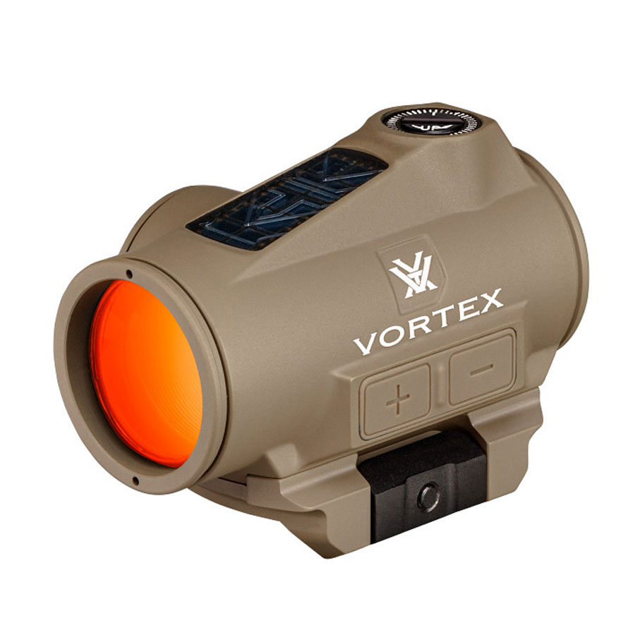 Rödpunktsikte Vortex Crossfire II 2 MOA Solar Red Dot Tan