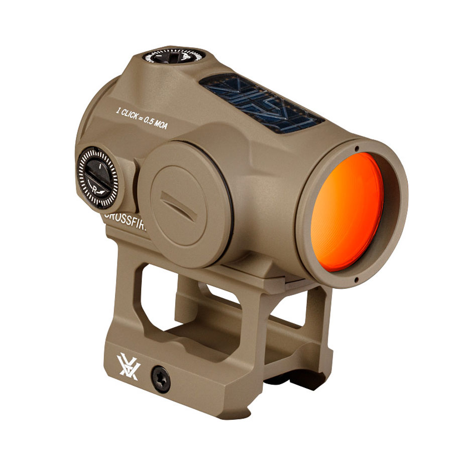 Rödpunktsikte Vortex Crossfire II 2 MOA Solar Red Dot Tan - 2