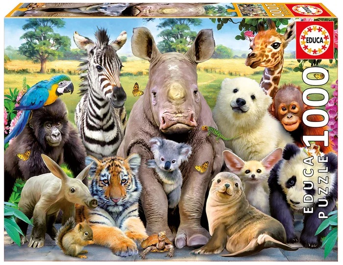 Educa Pussel 1000 bitar - Its a Class Photo