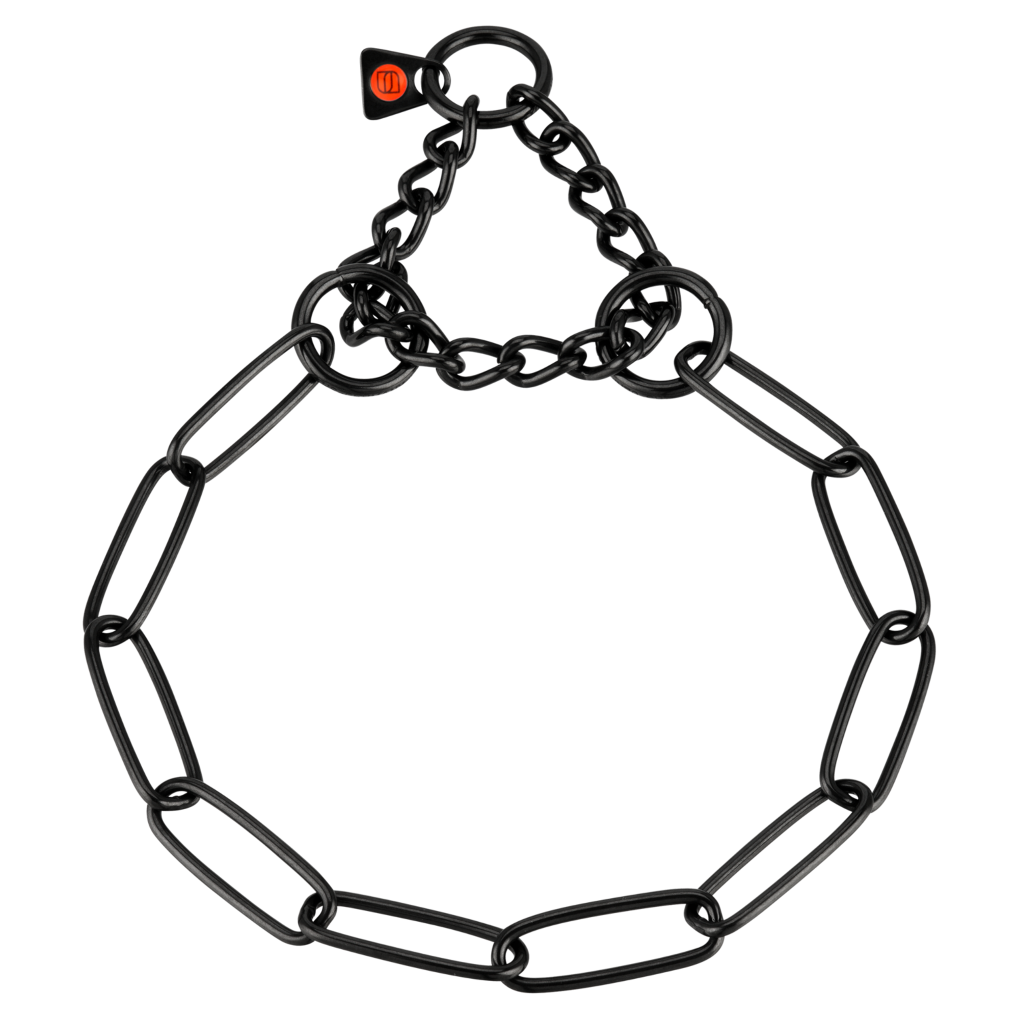 Collar with assembly chain 3mm black - Sprenger