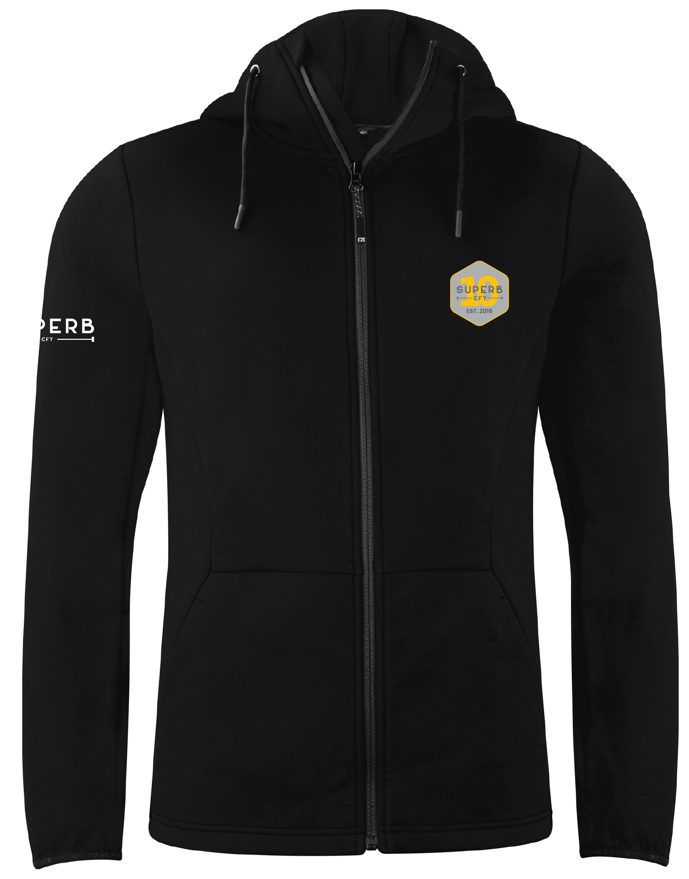 C&B Pemberton FZ Hoodie Dam - CFY 10 Års