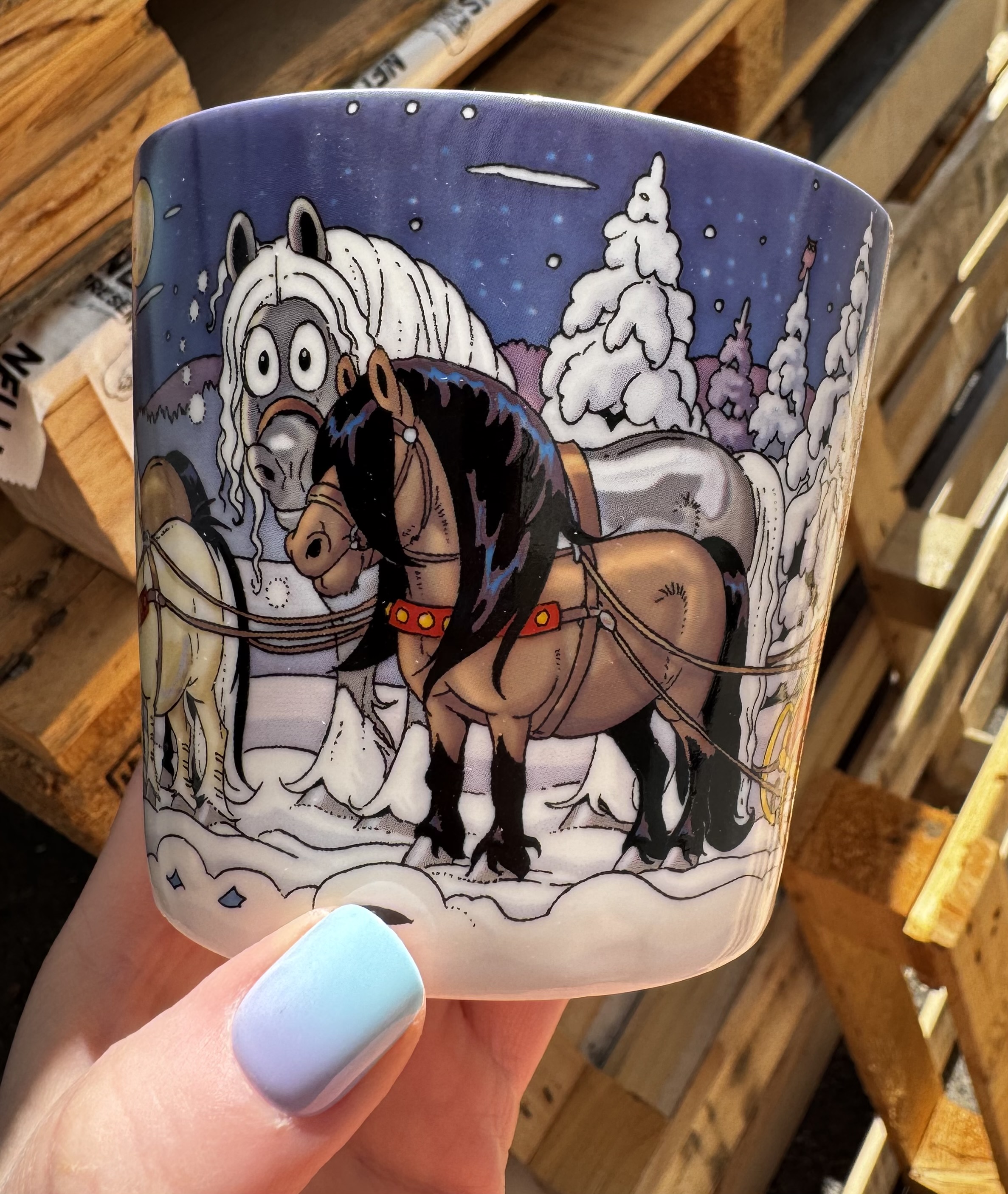 Hästen Mulle Julmugg - Släde - 3
