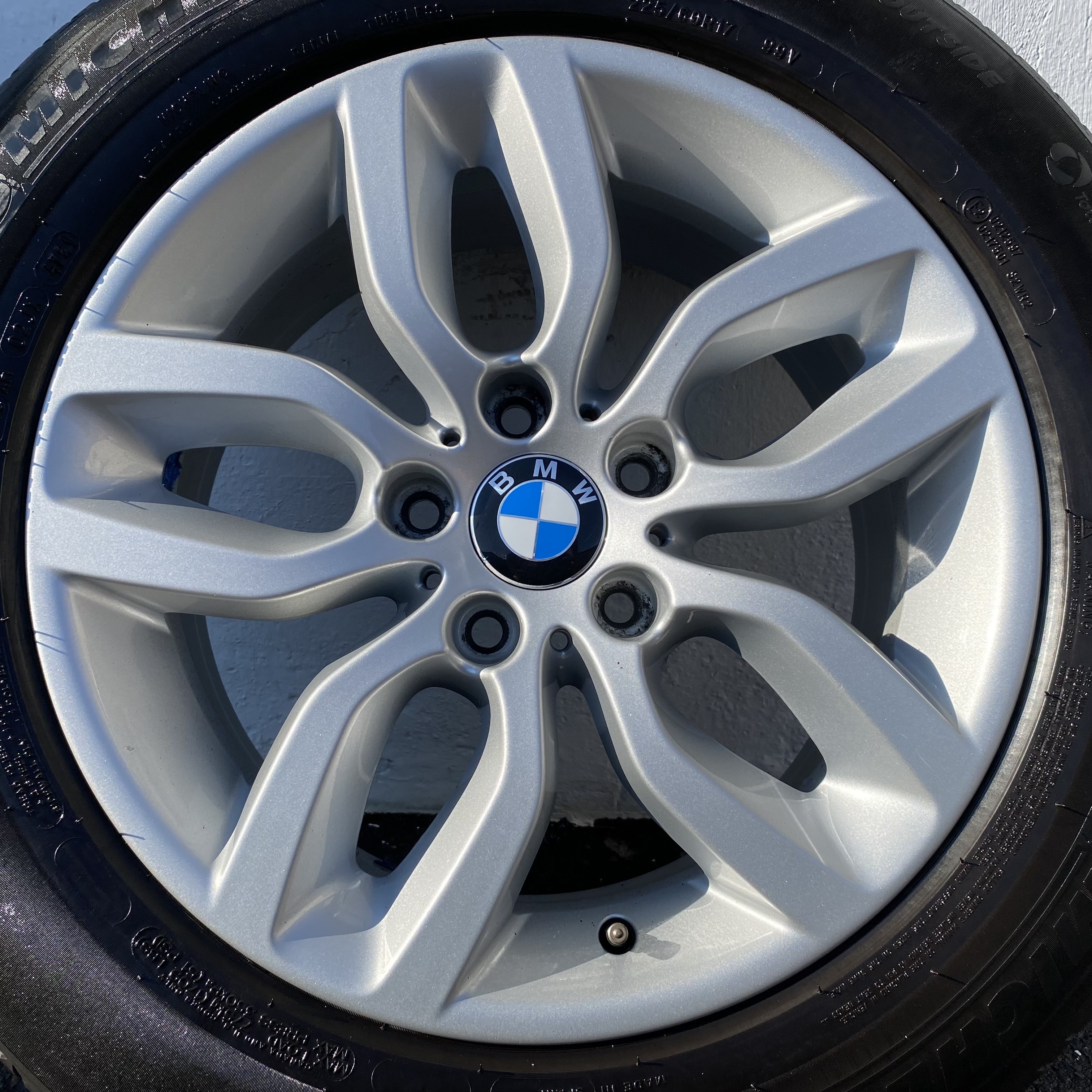 Kompletta Sommarhjul | 17" BMW 6787576 X3 F25 + X4 F26 | 5x120 7.5x17 ET32 72.6 + 225/60 R17 99V Michelin Primacy 4 | V47-2021 | 4mm | 4m | 3.5mm | 3.5mm  - 16