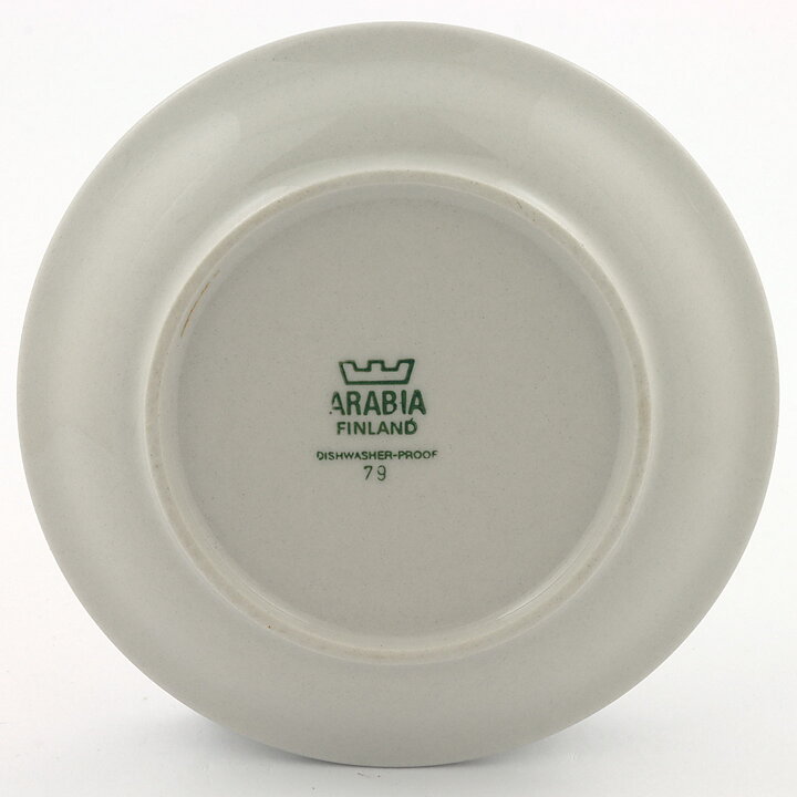 Anja Jaatinen-Winquist (Kaira 1969) Coffee Cup Saucer with Colorful Stripes Decor 14 cm   [Sample Images]  [Free Shipping]