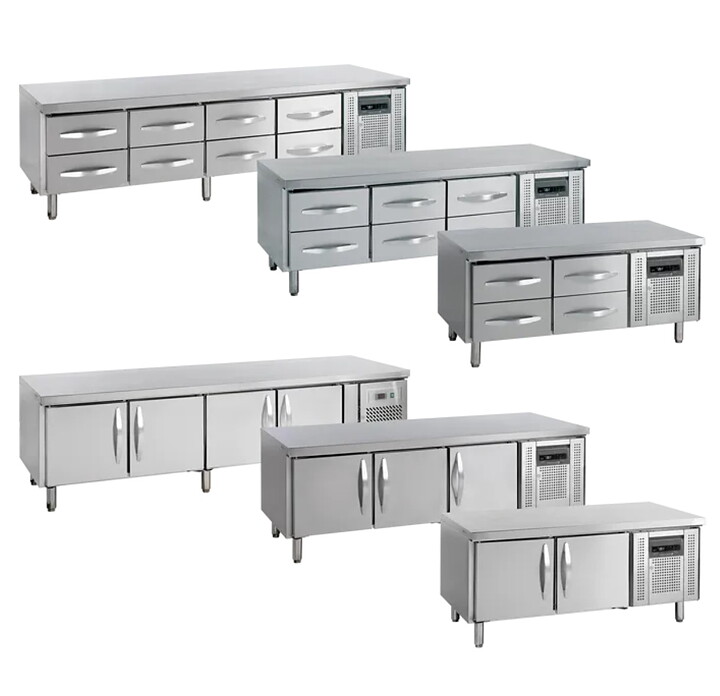 Grillkylbänk UC5310, 3 dörrar