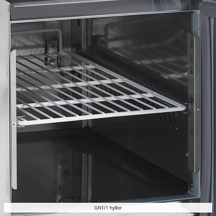 Grillkylbänk UC5410, 4 dörrar