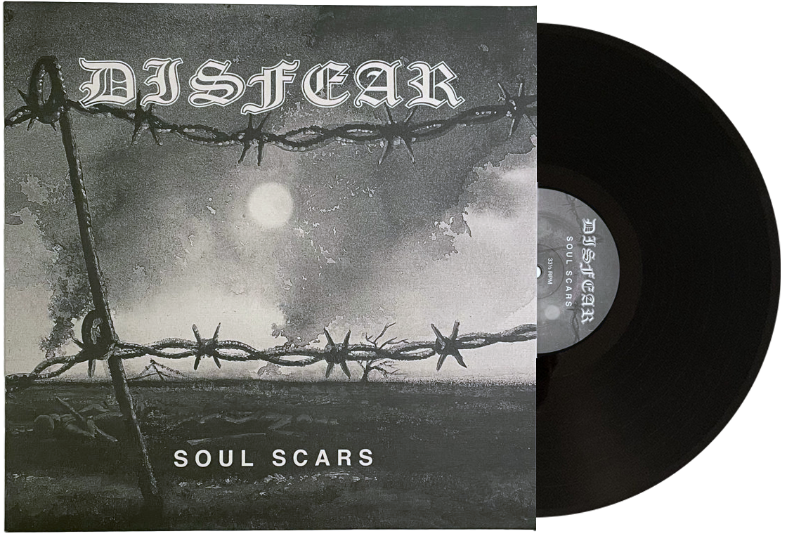 DISFEAR - Soul Scars LP (Svart vinyl)