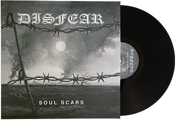 DISFEAR - Soul Scars LP (Svart vinyl)