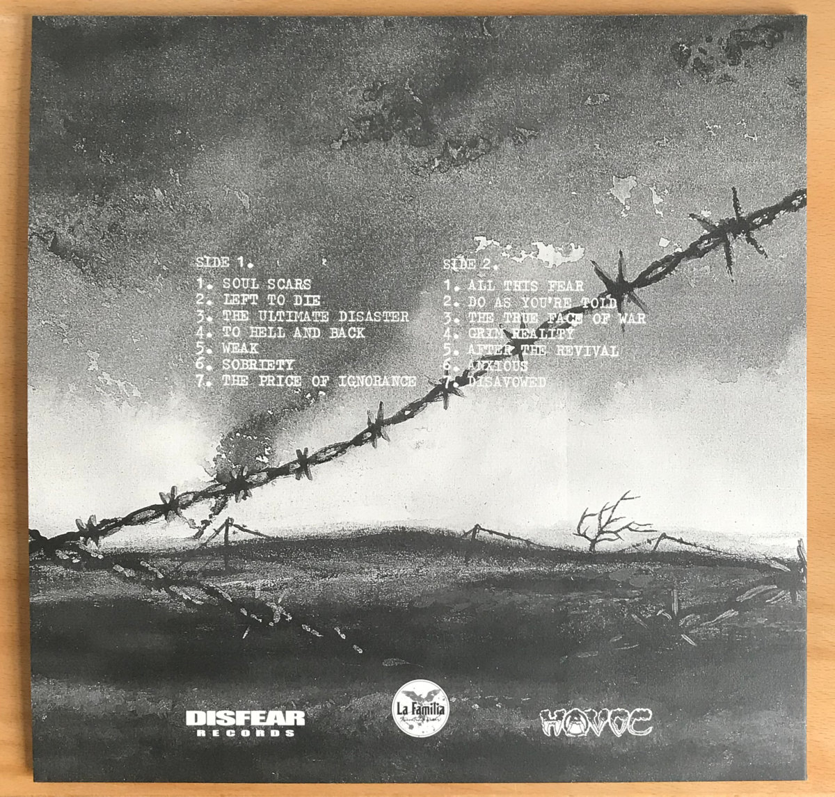 DISFEAR - Soul Scars LP (Svart vinyl) - 2