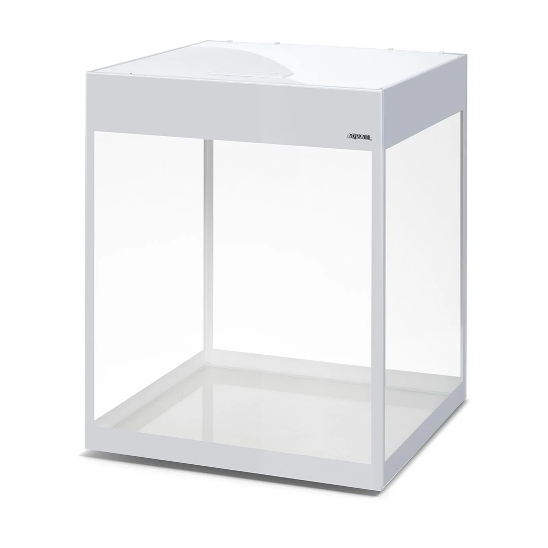 Aquael Glossy Cube Akvarium Vit LxBxH: 50x50x63 cm, 135 liter