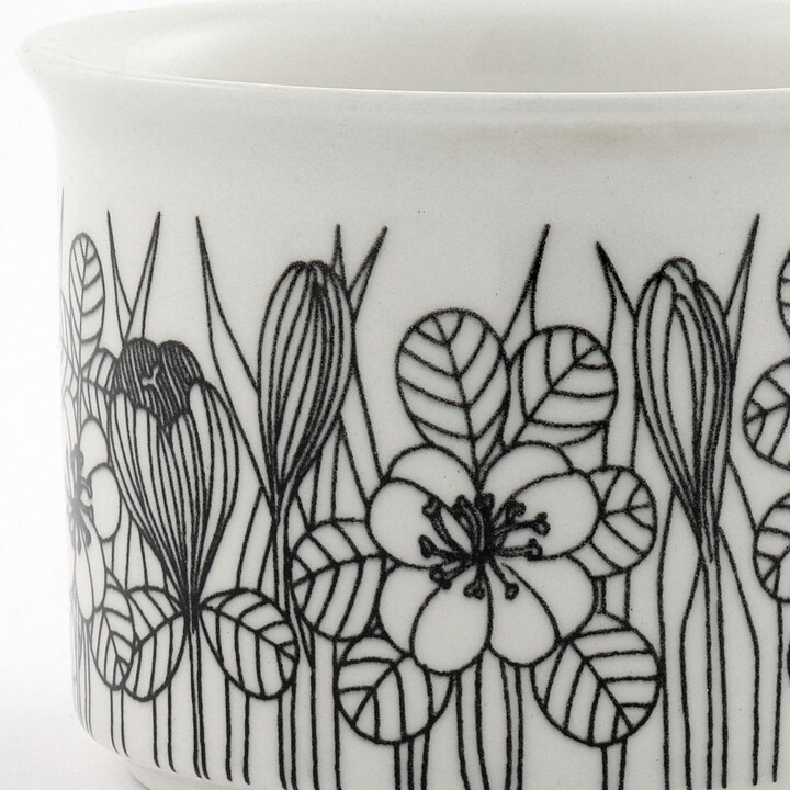 Esteri Tomula (Krokus 1978) Teacup 11,5 cm with Flower Decor (No Saucer)  [Free Shipping]