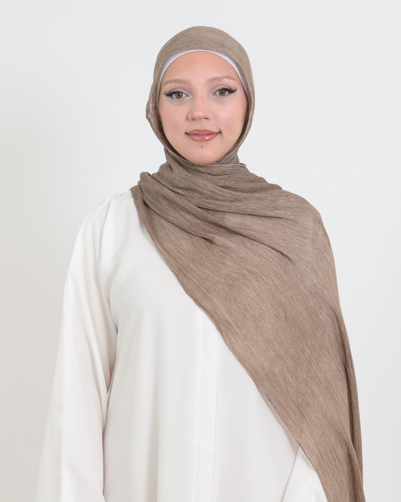 Hijab - Rayon Viscose - Brown - 3