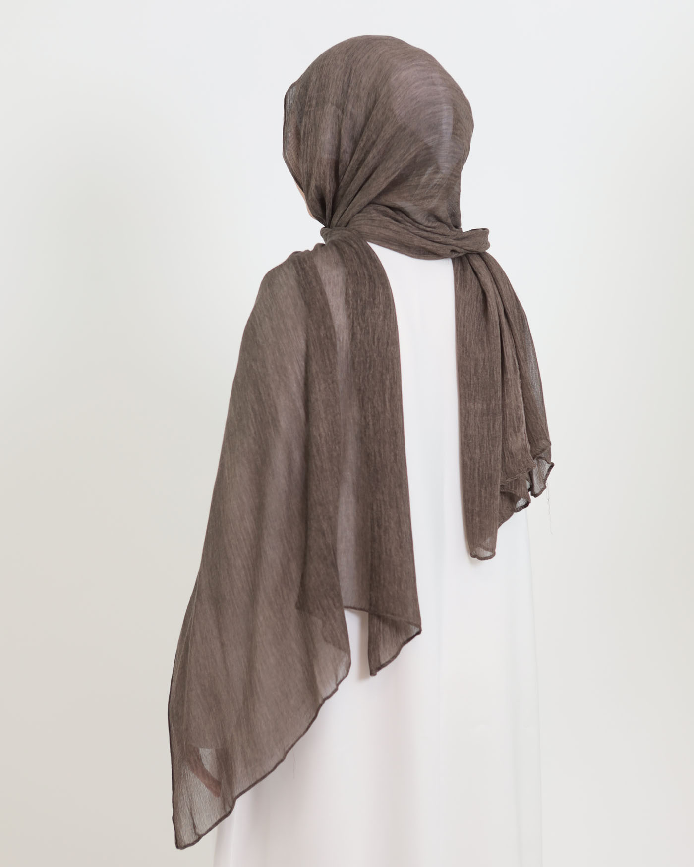 Hijab - Rayon Viscose - Dark Brown - 2