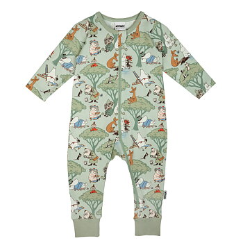 Pyjamas Mumin Ledighet - Ljusgrön