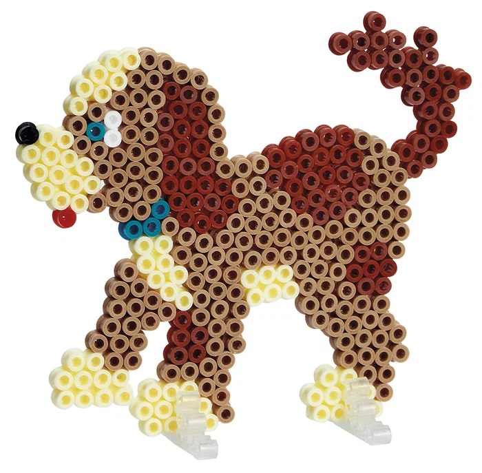 Hama Pärlset Hund och Katt, ca 2000 pärlor - 2